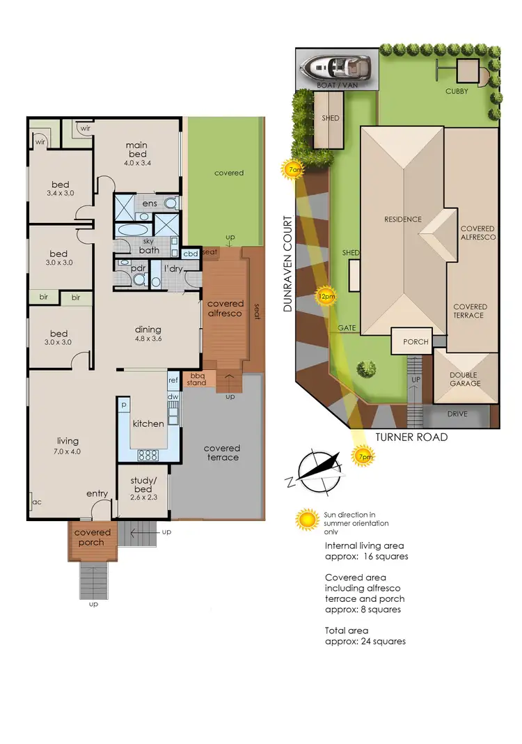 Floorplan of Homely house listing, 72 Turner Road, Langwarrin VIC 3910
