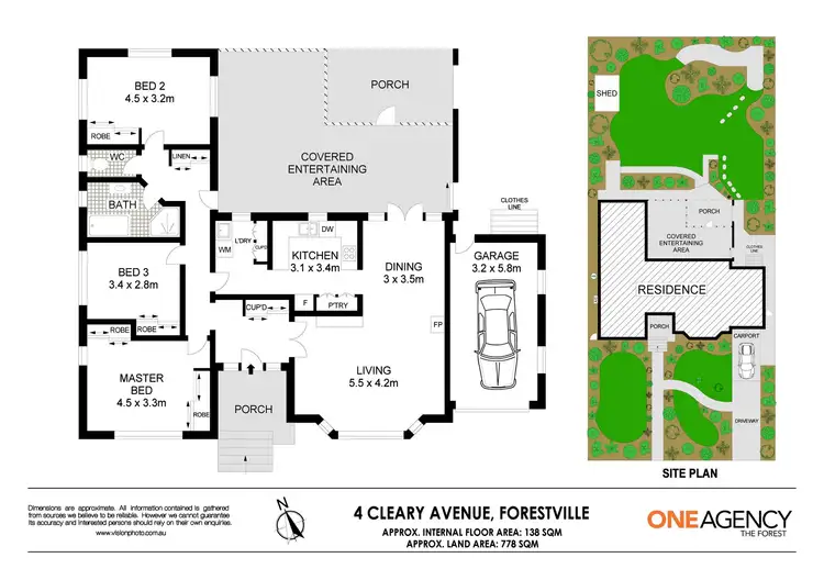 Floorplan of Homely house listing, 4 Cleary Avenue, Forestville NSW 2087