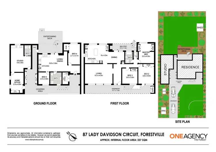 Floorplan of Homely house listing, 87 Lady Davidson Cct, Forestville NSW 2087