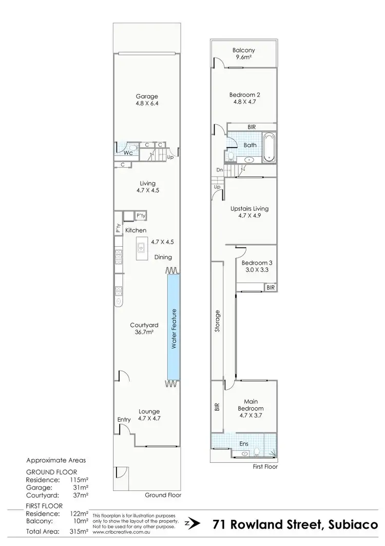 Floorplan of Homely house listing, 71 Rowland Street, Subiaco WA 6008
