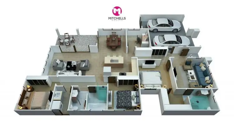 Floorplan of Homely house listing, 3 Jasmine Court, Dundowran Beach QLD 4655