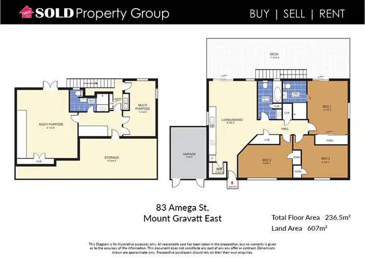 Floorplan of Homely house listing, 83 Amega Street, Mount Gravatt East QLD 4122