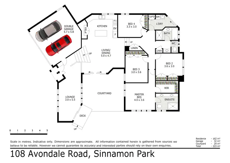 Floorplan of Homely house listing, 108 Avondale Road, Sinnamon Park QLD 4073