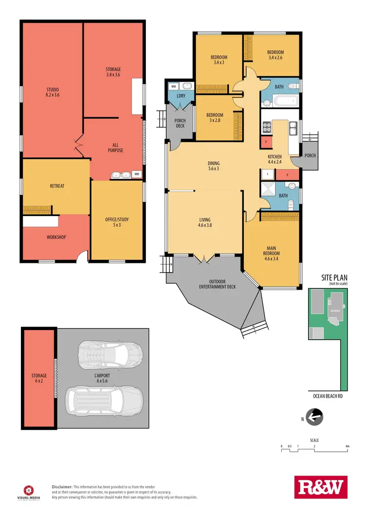 Floorplan of Homely house listing, 294a Ocean Beach Road, Umina Beach NSW 2257