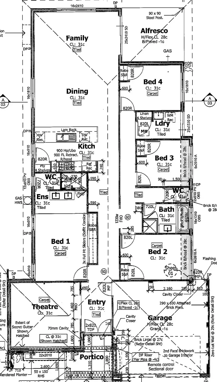 Floorplan of Homely house listing, 11 Alverda Parade, Aveley WA 6069