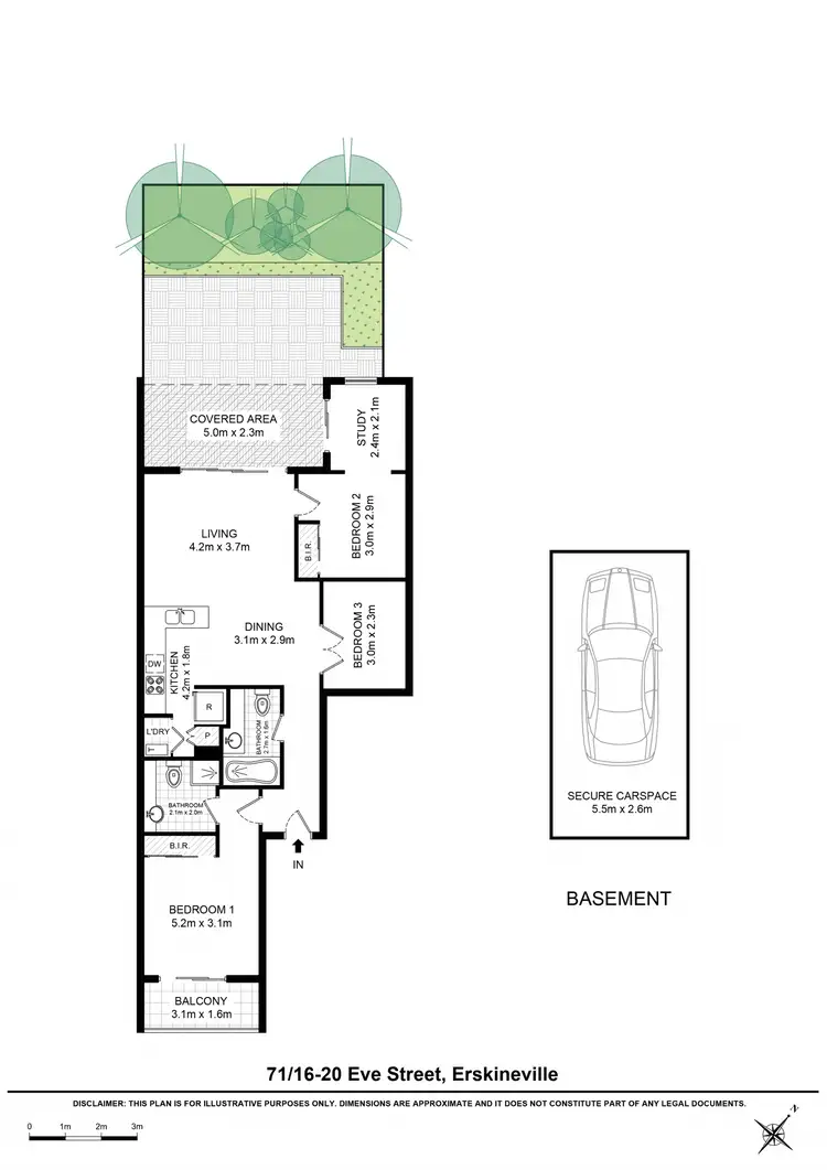 Floorplan of Homely apartment listing, 71/16-20 Eve Street, Erskineville NSW 2043
