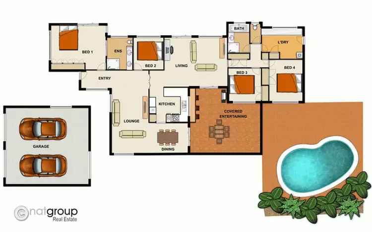 Floorplan of Homely house listing, 25 Volant Street, Regents Park QLD 4118
