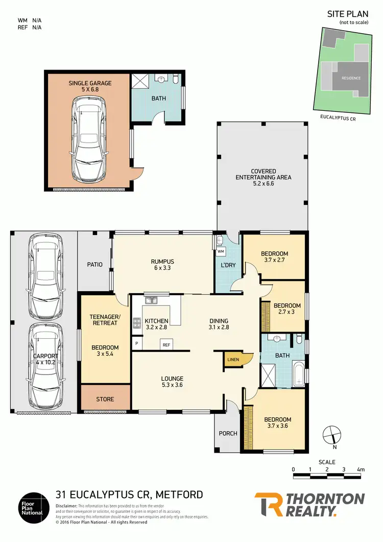 Floorplan of Homely house listing, 31 Eucalyptus Crescent, Metford NSW 2323