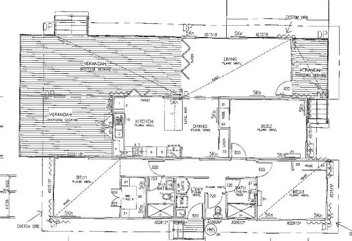 Floorplan of Homely house listing, 30 Kent Close, Mission Beach QLD 4852