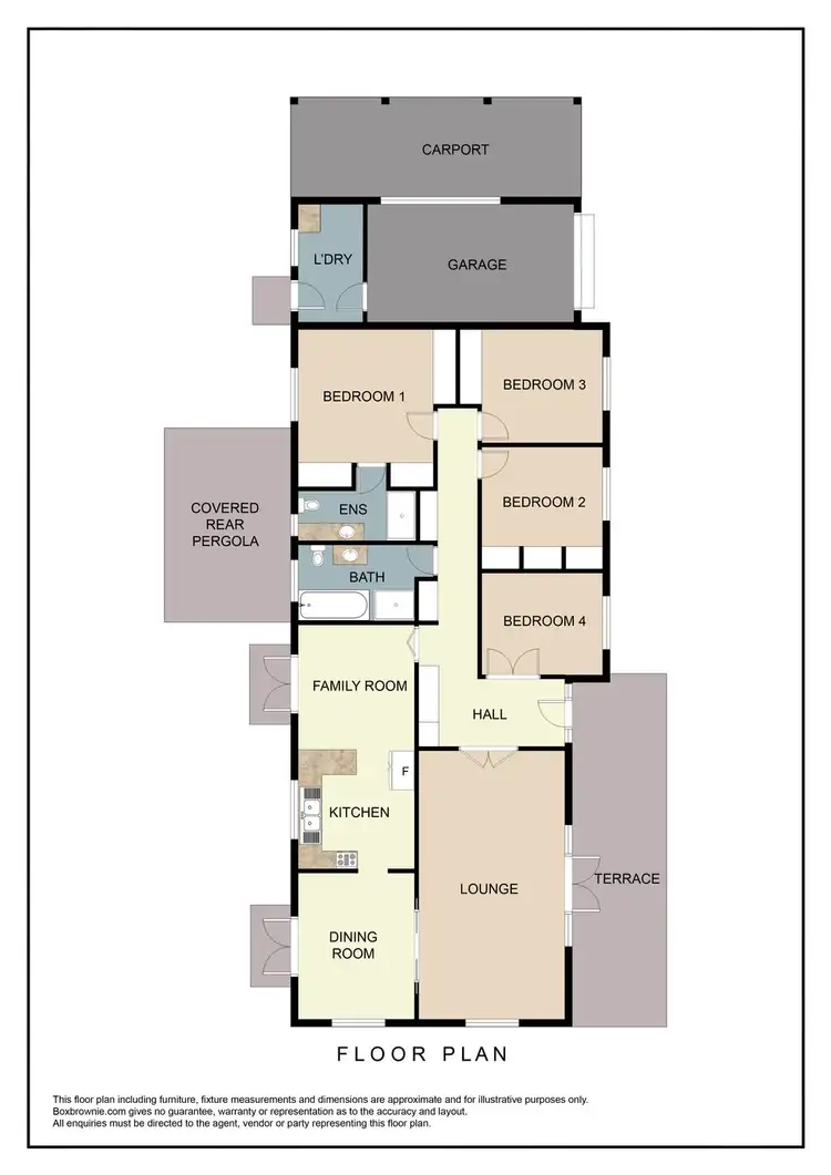 Floorplan of Homely house listing, 9 Roseworthy Crescent, Farrer ACT 2607