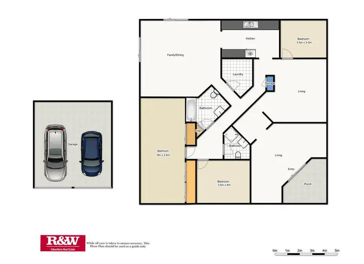 Floorplan of Homely house listing, 1-3 Whiting Street, Beachmere QLD 4510