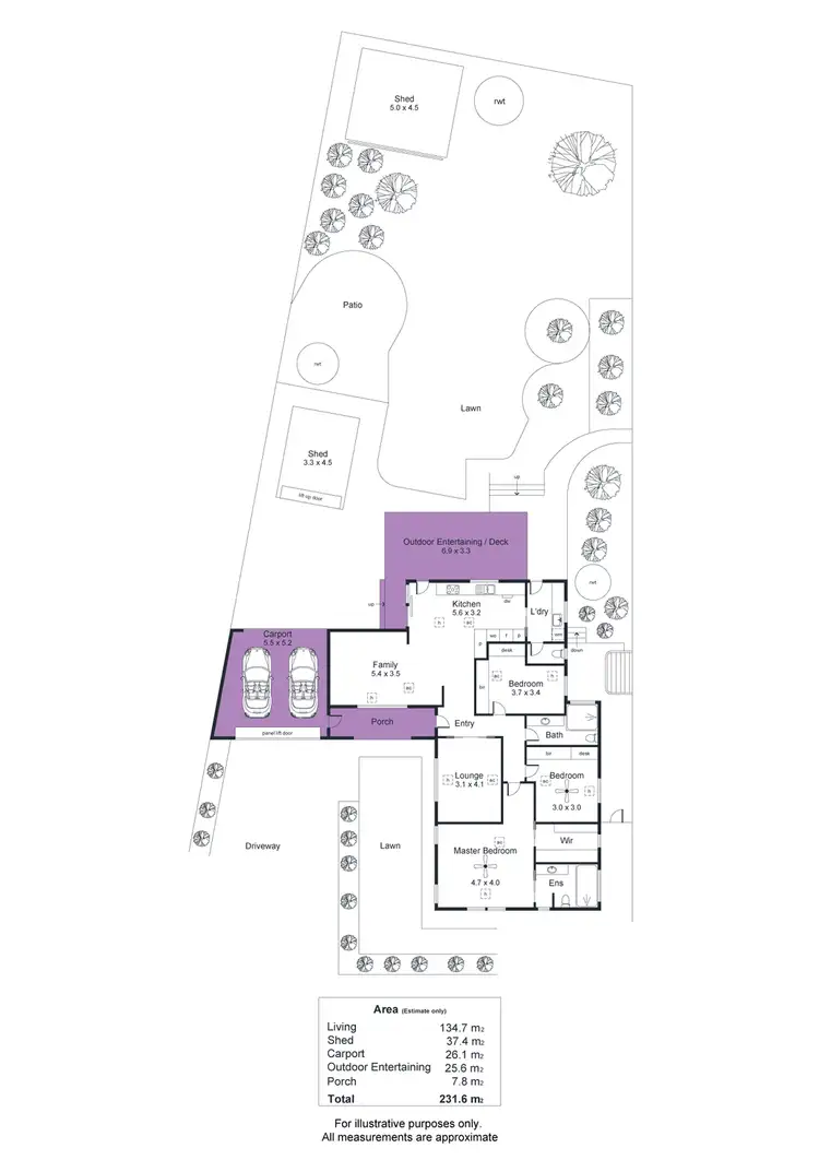 Floorplan of Homely house listing, 8 Galway Avenue, Seacombe Heights SA 5047
