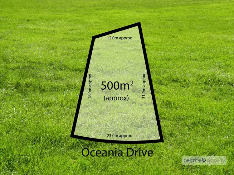 Floorplan of Homely land listing, 151-153 Oceania Drive, Curlewis VIC 3222