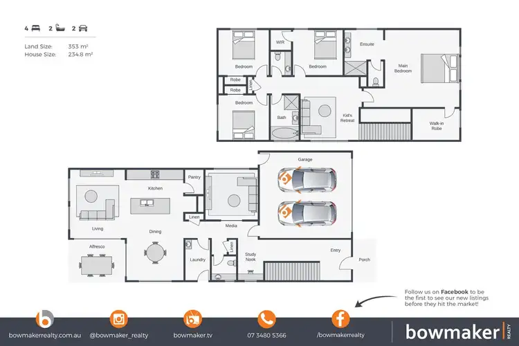 Floorplan of Homely house listing, 21 Stafford Street, Mango Hill QLD 4509