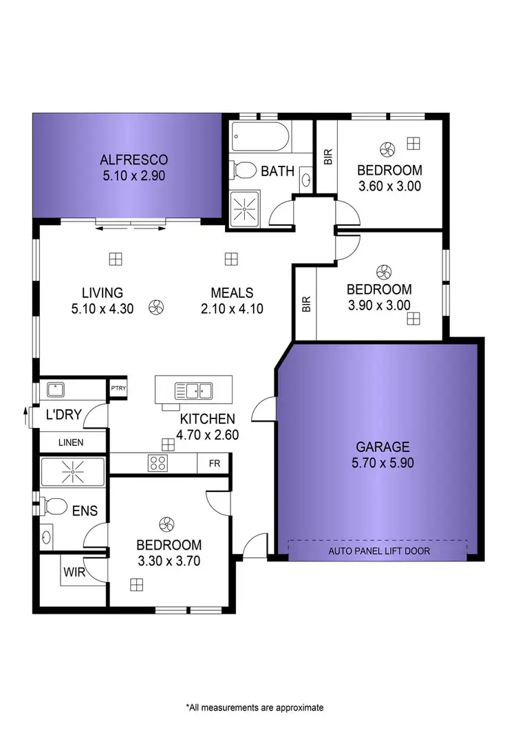 Floorplan of Homely house listing, 12 Isabella Court, Modbury Heights SA 5092