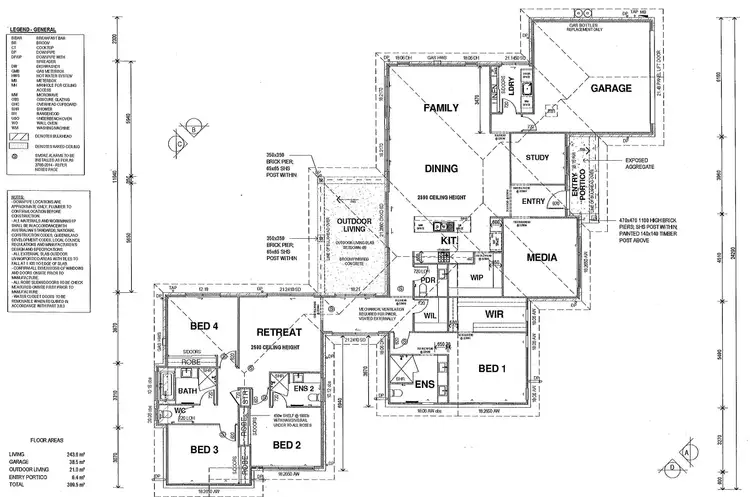 Floorplan of Homely house listing, 1 Limburg Avenue, Caboolture QLD 4510