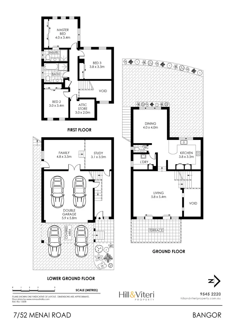 Floorplan of Homely townhouse listing, 7/52 Menai Road, Bangor NSW 2234