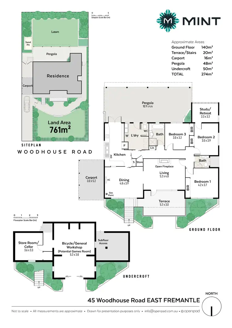 Floorplan of Homely house listing, 45 Woodhouse Road, East Fremantle WA 6158