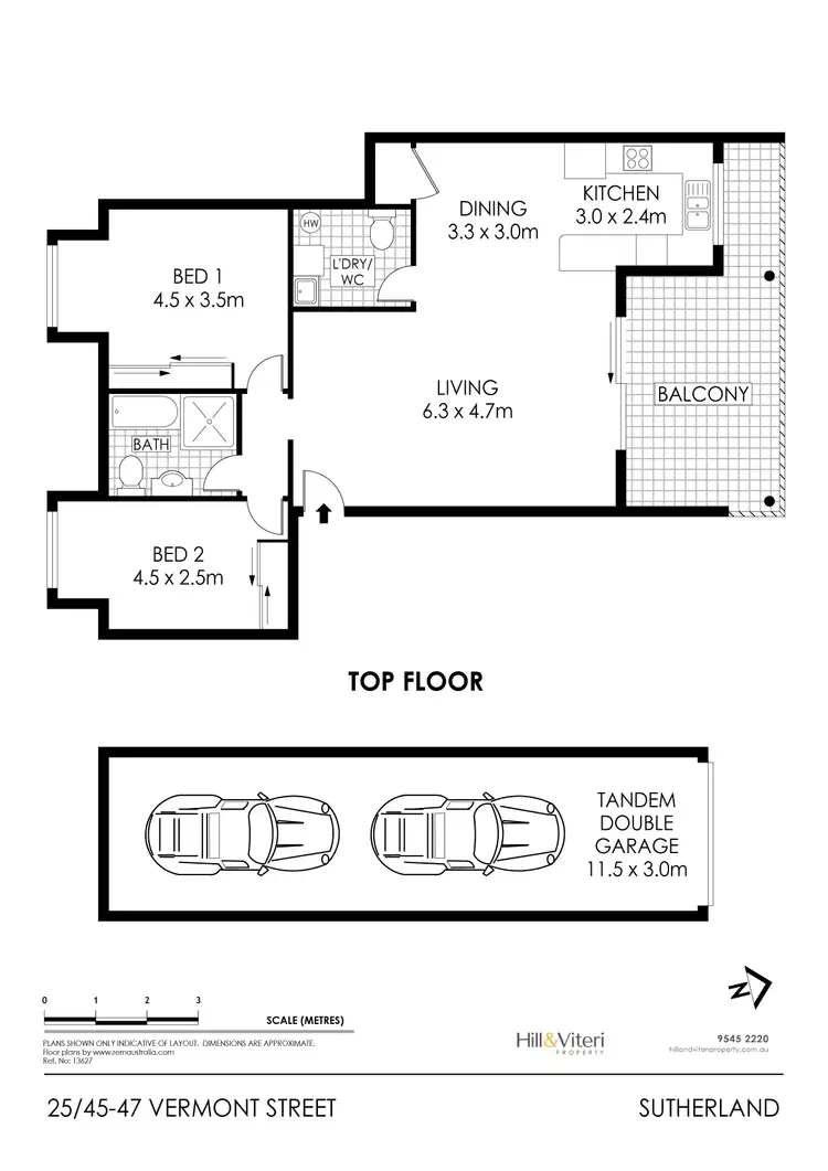 Floorplan of Homely apartment listing, 25/45-47 Vermont Street, Sutherland NSW 2232
