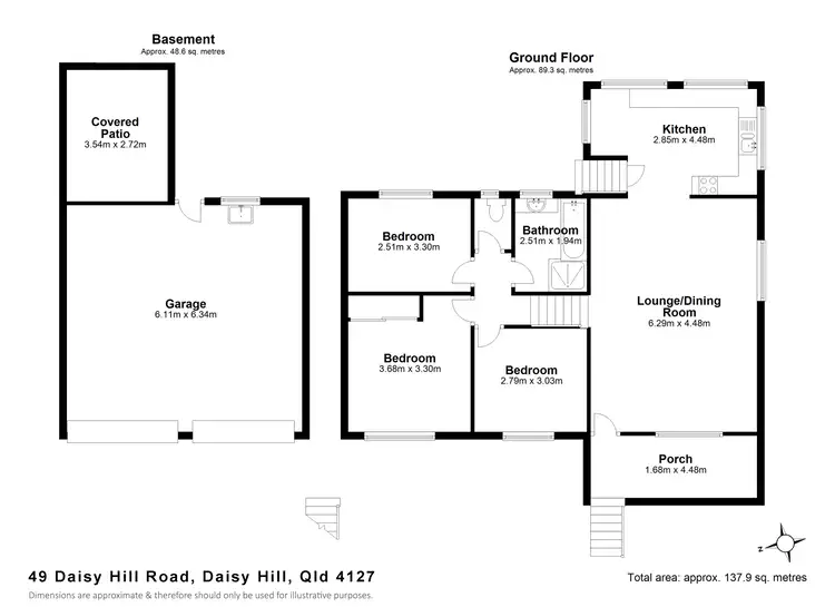 Floorplan of Homely house listing, 49 Daisy Hill Road, Daisy Hill QLD 4127