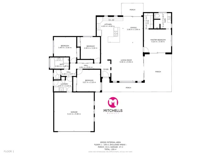 Floorplan of Homely house listing, 54 Cove Boulevard, River Heads QLD 4655
