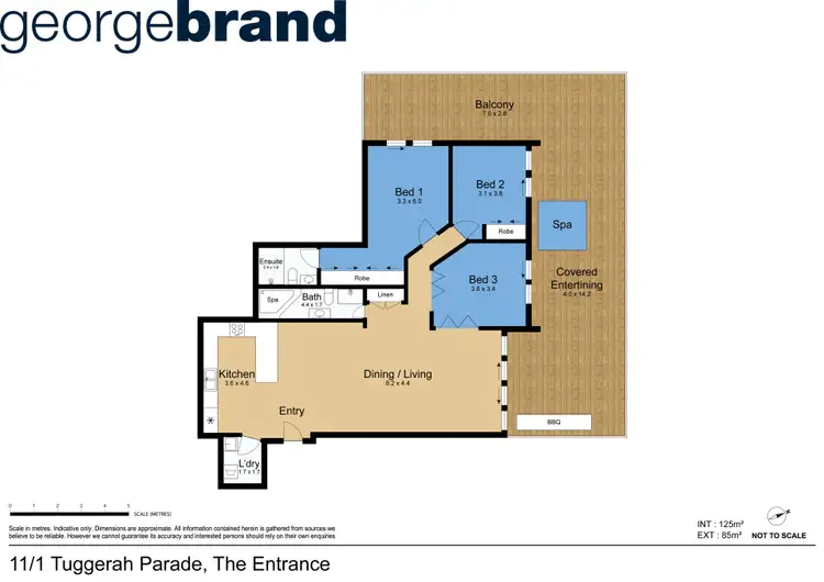 Floorplan of Homely apartment listing, 11/1 Tuggerah Parade, The Entrance NSW 2261