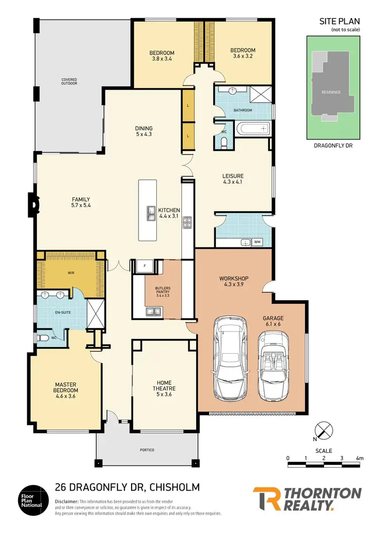 Floorplan of Homely house listing, 26 Dragonfly Drive, Chisholm NSW 2322