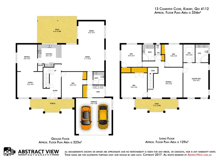 Floorplan of Homely house listing, 13 Clearview Close, Kuraby QLD 4112