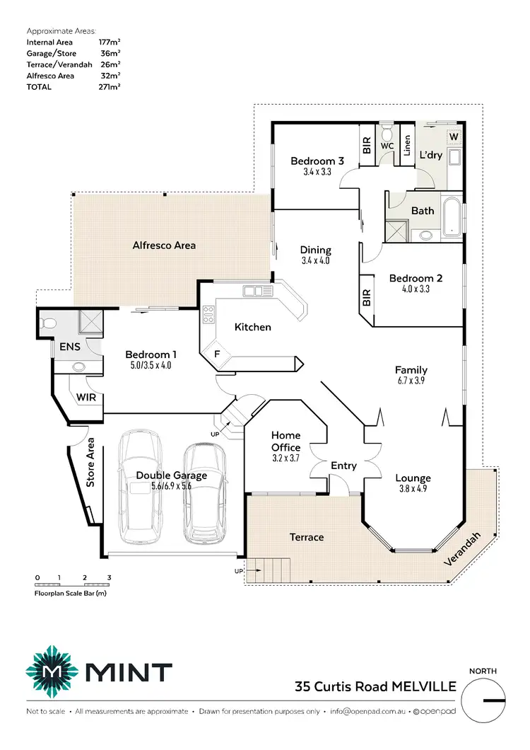 Floorplan of Homely house listing, 35 Curtis Road, Melville WA 6156