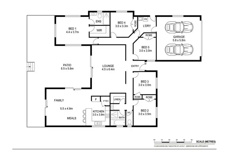 Floorplan of Homely rural property listing, 10 Levy Road, Elimbah QLD 4516