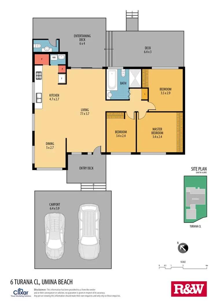 Floorplan of Homely house listing, 6 Turana Close, Umina Beach NSW 2257
