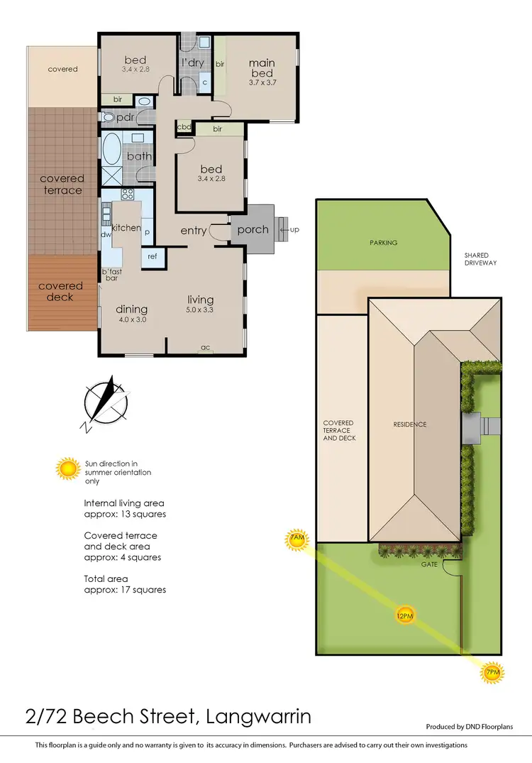 Floorplan of Homely house listing, 2/72 Beech Street, Langwarrin VIC 3910