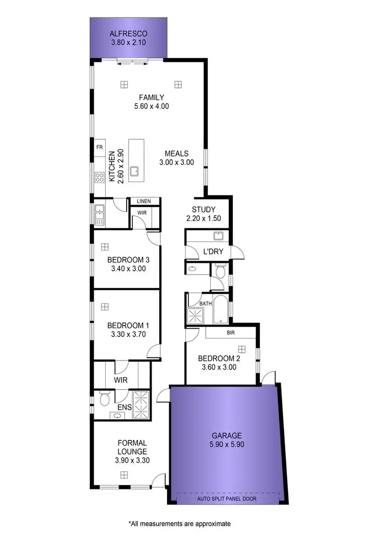 Floorplan of Homely house listing, 28b Braemore Terrace, Campbelltown SA 5074