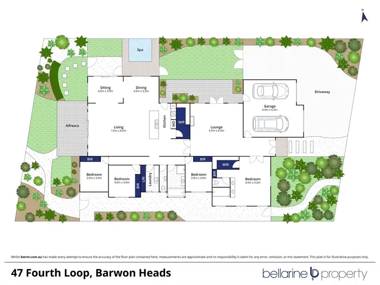 Floorplan of Homely house listing, 47 Fourth Loop, Connewarre VIC 3227