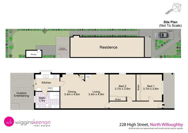 Floorplan of Homely house listing, 228 High Street, North Willoughby NSW 2068