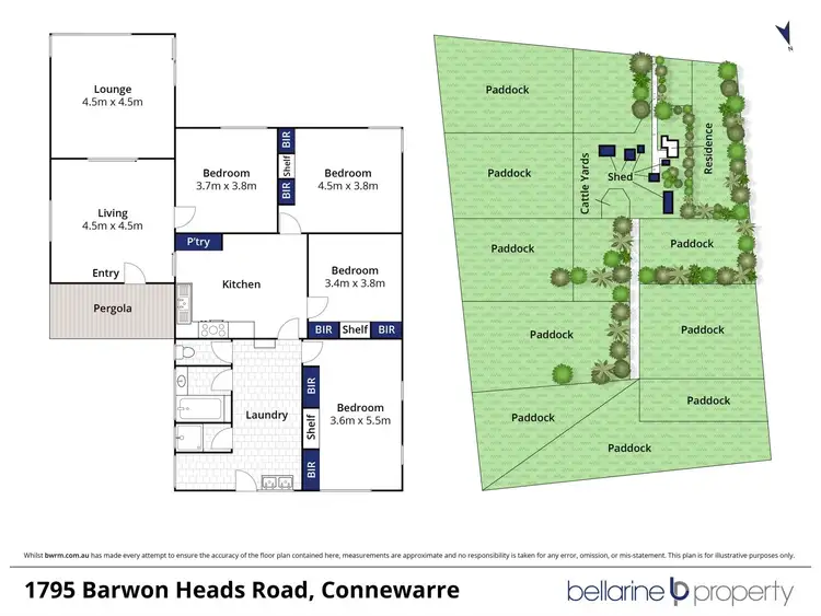 Floorplan of Homely rural property listing, 1795 Barwon Heads Road, Barwon Heads VIC 3227