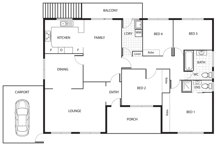 Floorplan of Homely house listing, 57 Halfrey Circuit, Wanniassa ACT 2903