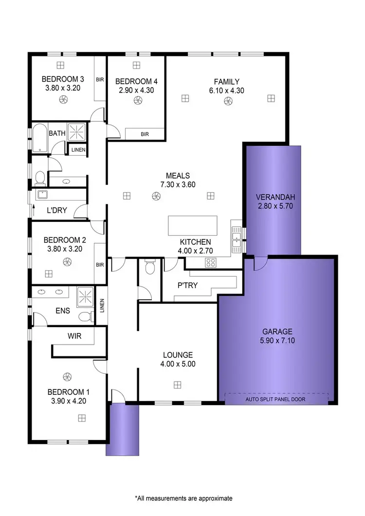 Floorplan of Homely house listing, 37 The Avenue, Blakeview SA 5114