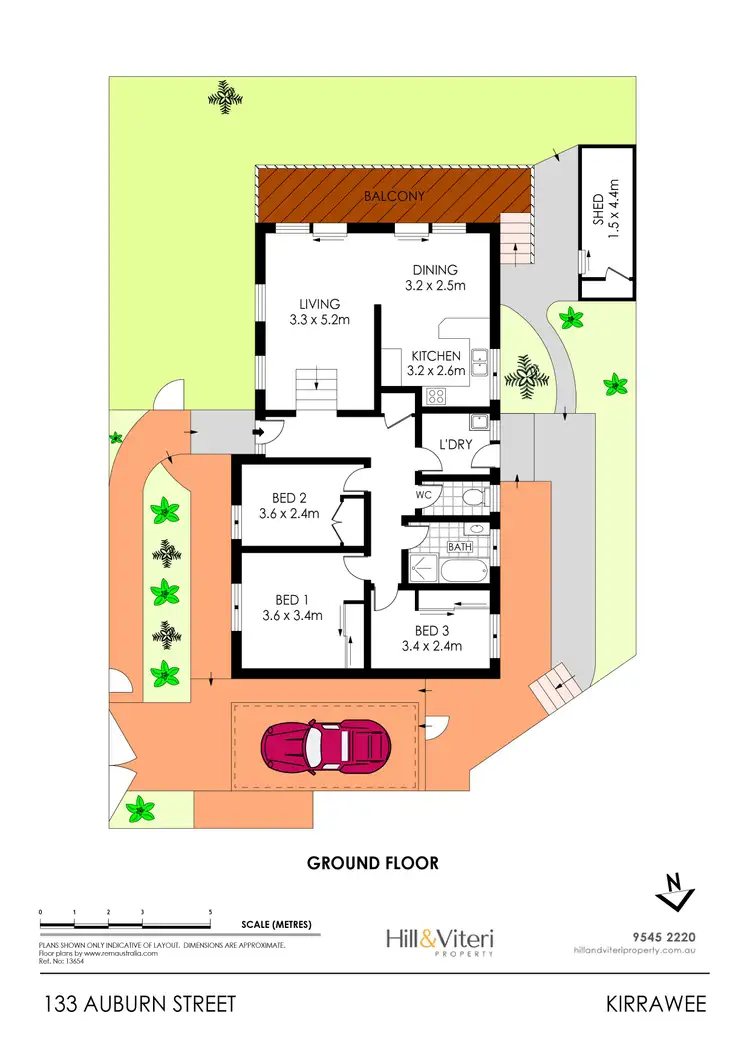 Floorplan of Homely house listing, 133 Auburn Street, Sutherland NSW 2232