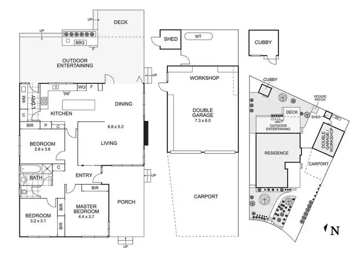 Floorplan of Homely house listing, 6 Alwyn Court, Keilor East VIC 3033