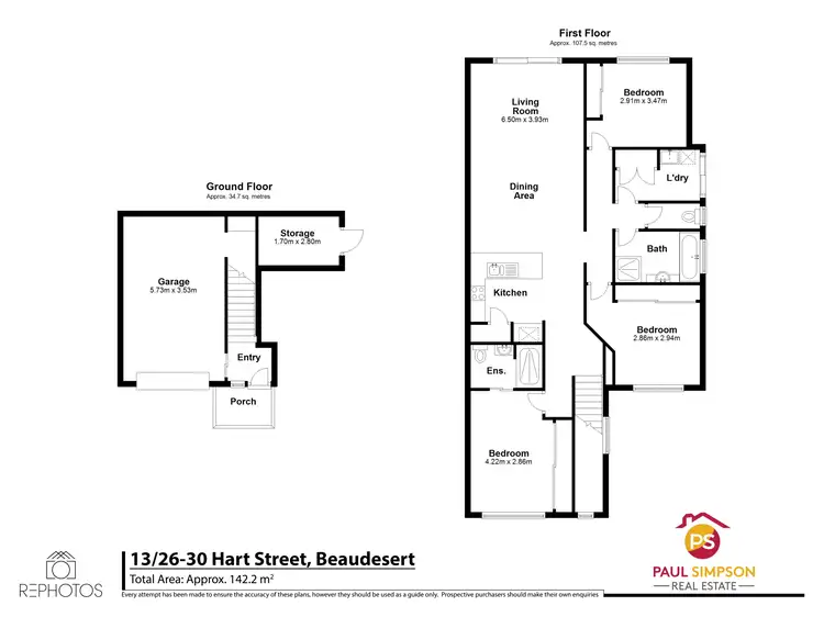Floorplan of Homely townhouse listing, 13/26-30 Hart Street, Beaudesert QLD 4285