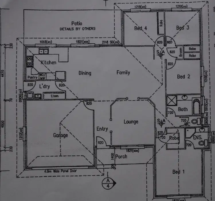 Floorplan of Homely house listing, 48 Highview Avenue, Gatton QLD 4343
