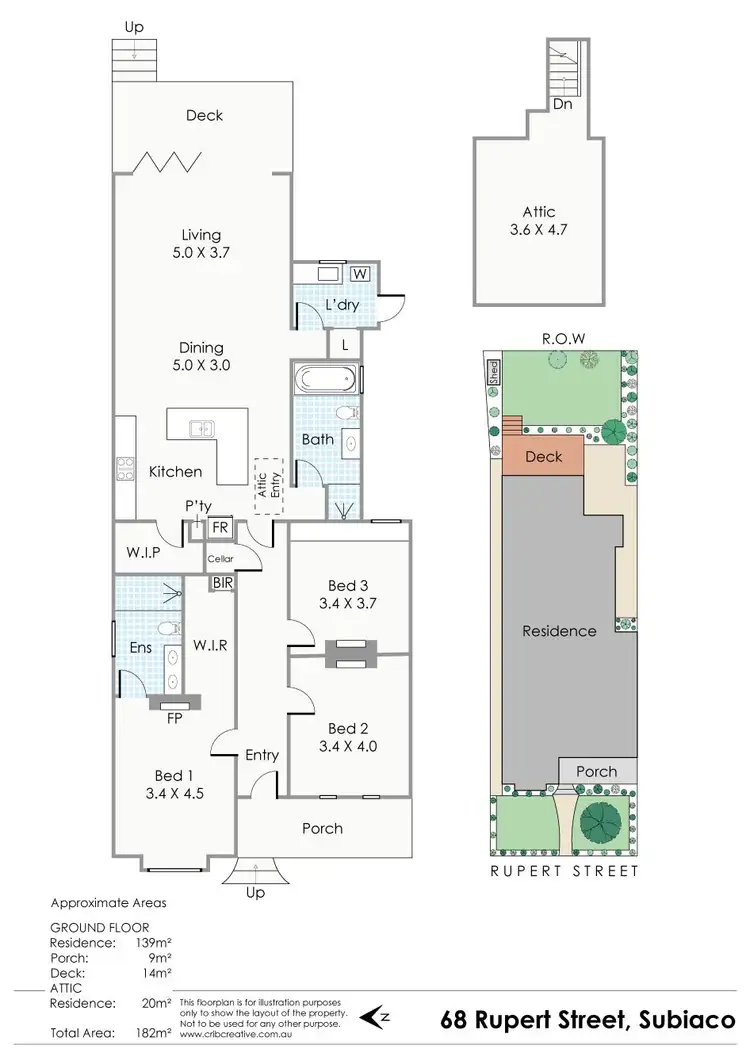 Floorplan of Homely house listing, 68 Rupert Street, Subiaco WA 6008