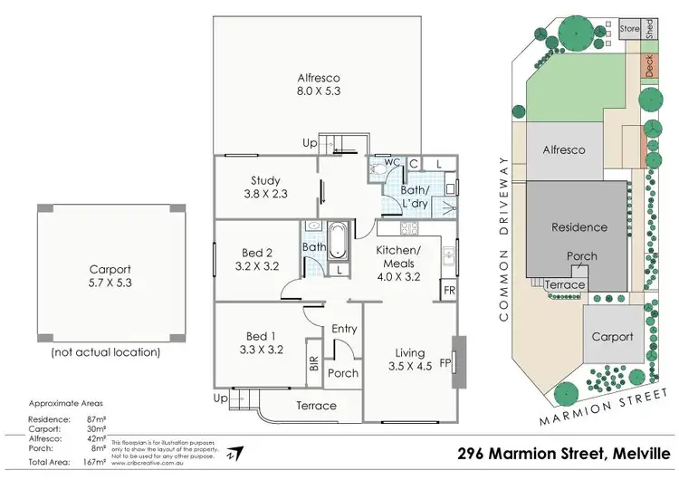 Floorplan of Homely house listing, 296 Marmion Street, Melville WA 6156