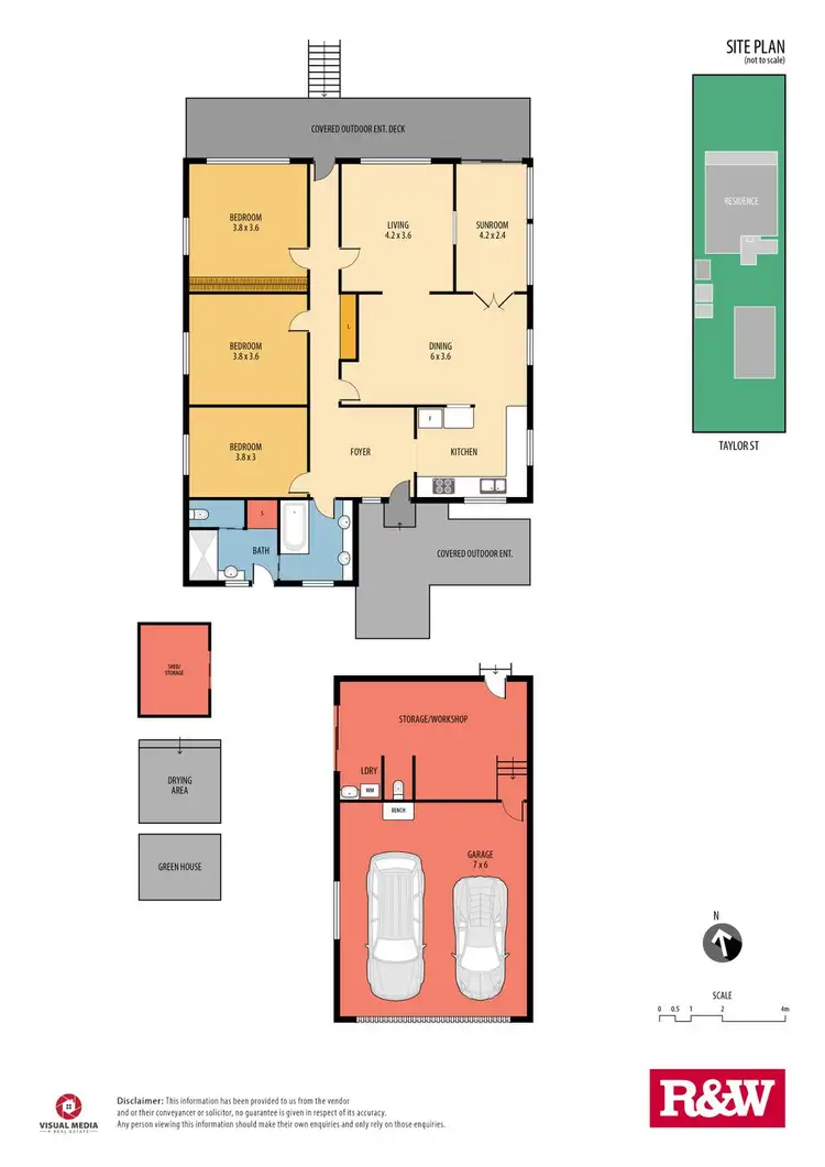 Floorplan of Homely house listing, 29b Taylor Street, Woy Woy Bay NSW 2256