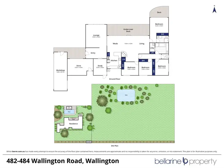 Floorplan of Homely rural property listing, 482-484 Wallington Road, Wallington VIC 3222