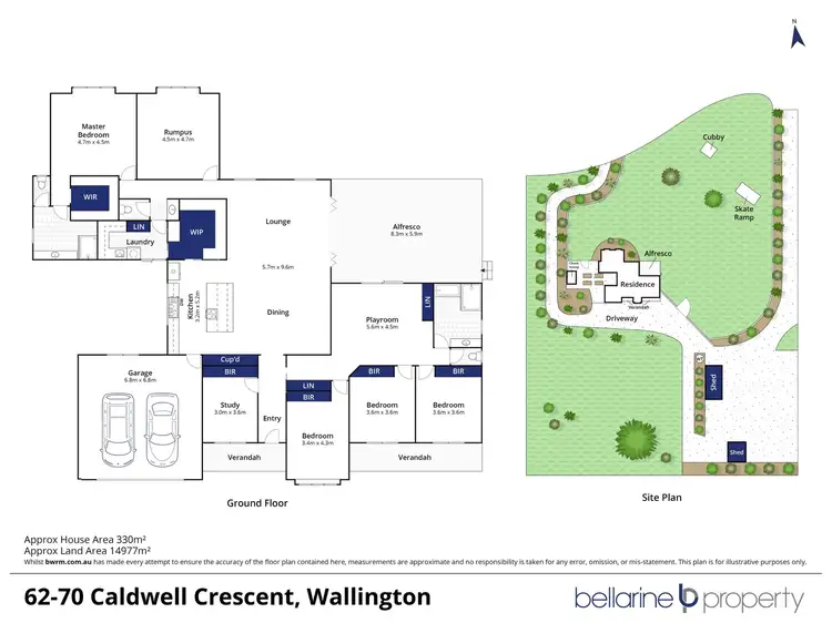 Floorplan of Homely house listing, 62-70 Caldwell Crescent, Wallington VIC 3222