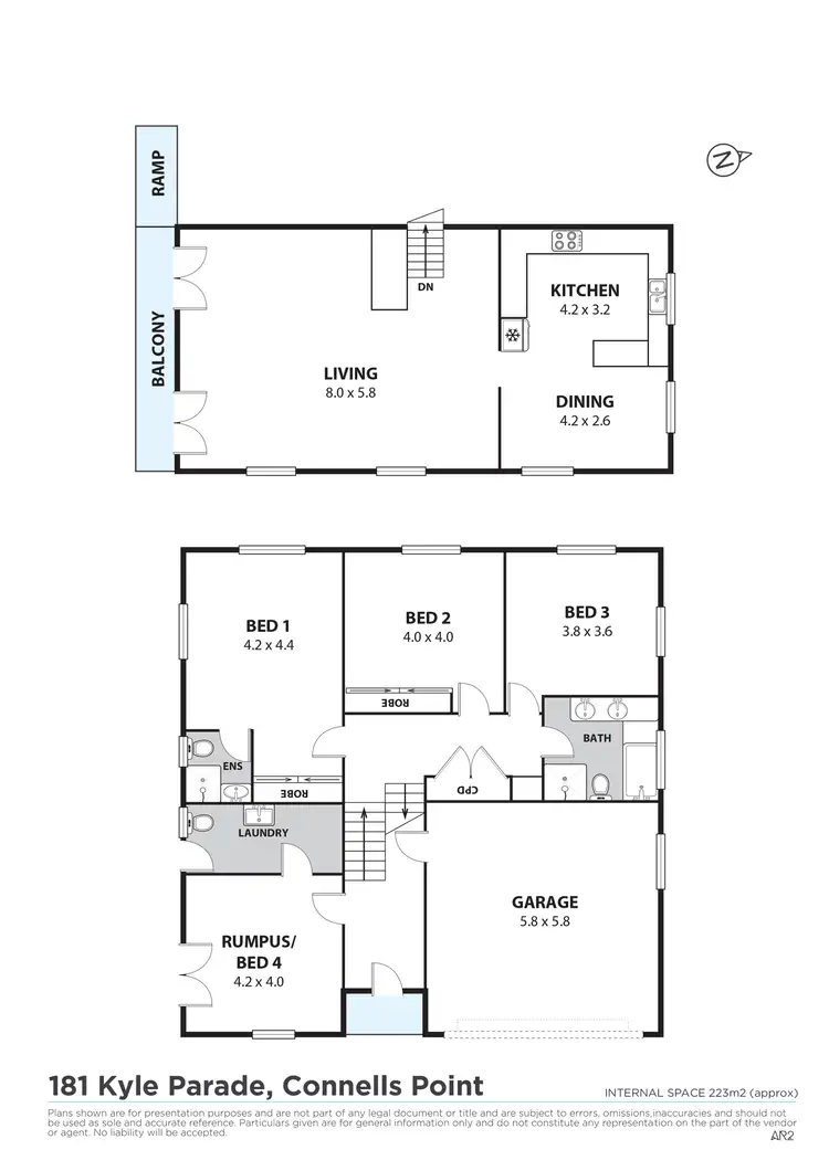 Floorplan of Homely house listing, 181 Kyle Parade, Connells Point NSW 2221
