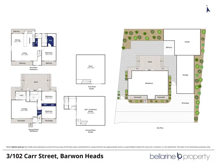 Floorplan of Homely house listing, 3/102 Carr Street, Barwon Heads VIC 3227