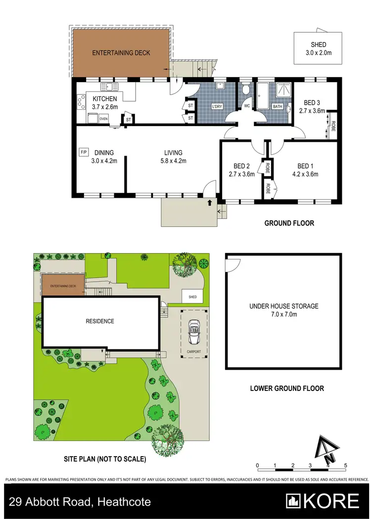 Floorplan of Homely house listing, 29 Abbott Road, Heathcote NSW 2233